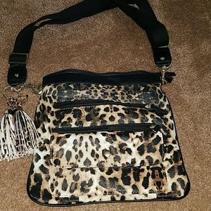 Chicos Leopard print purse